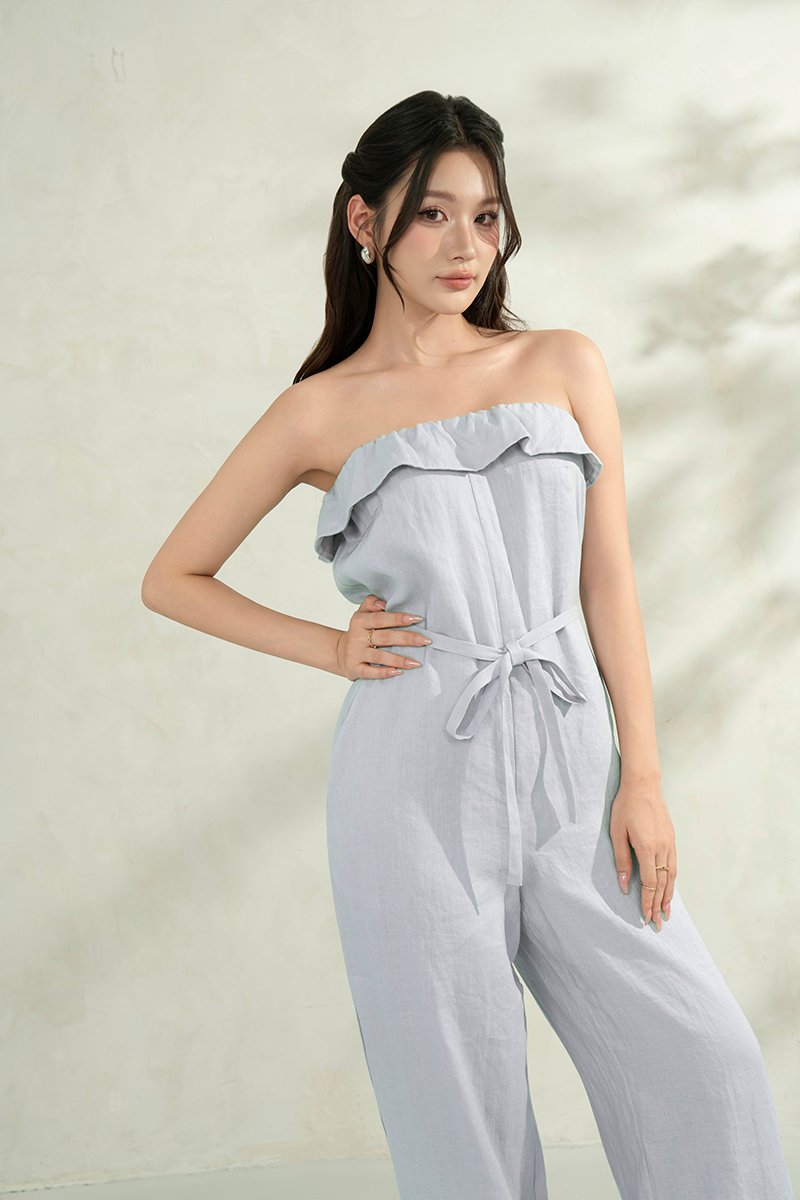 Amabel 2-Way Jumpsuit in Sky Mist