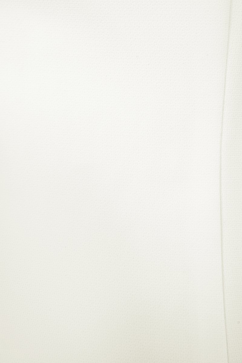 Avirel Square Neck Top in Iconic White