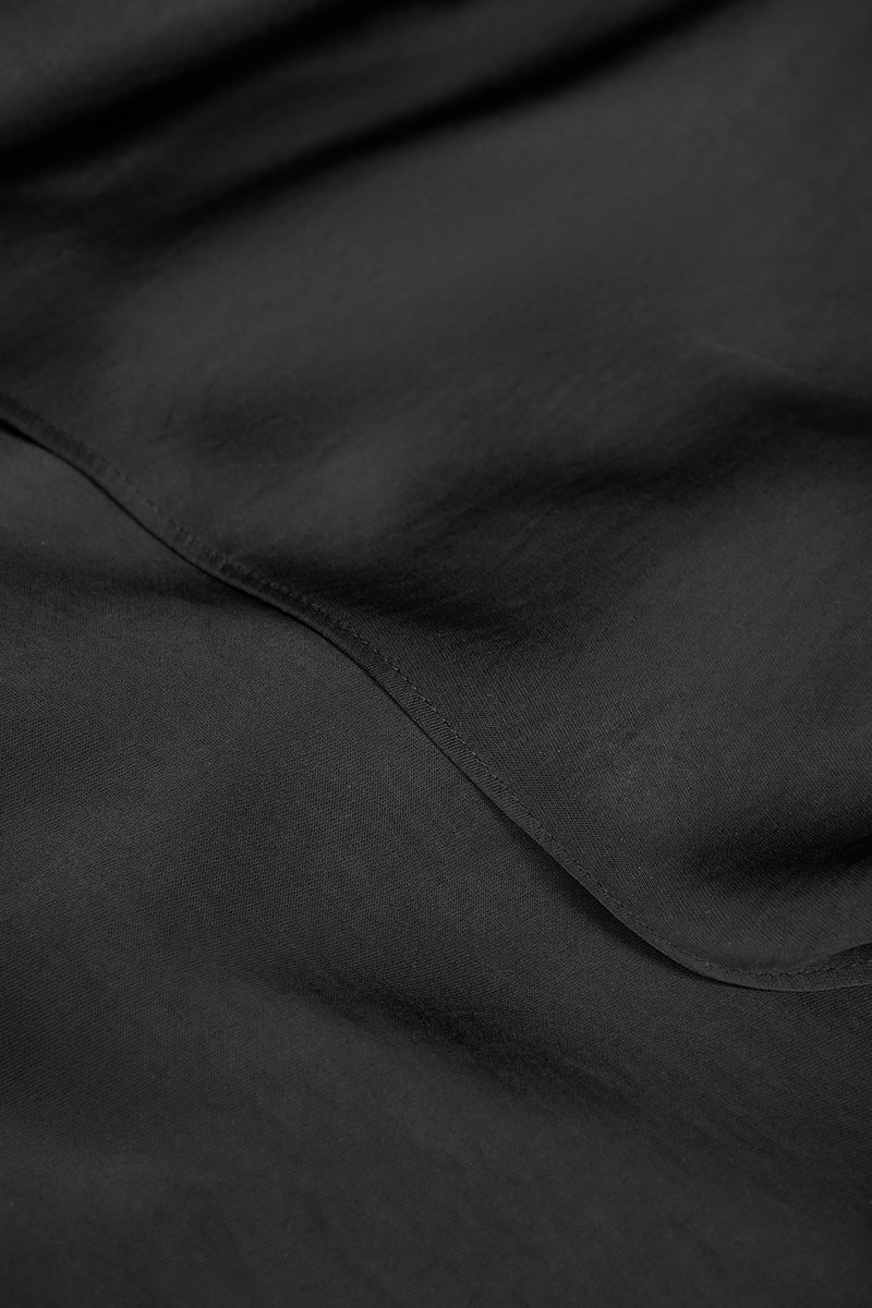 Echo Toga Shawl Maxi Dress in Classic Black