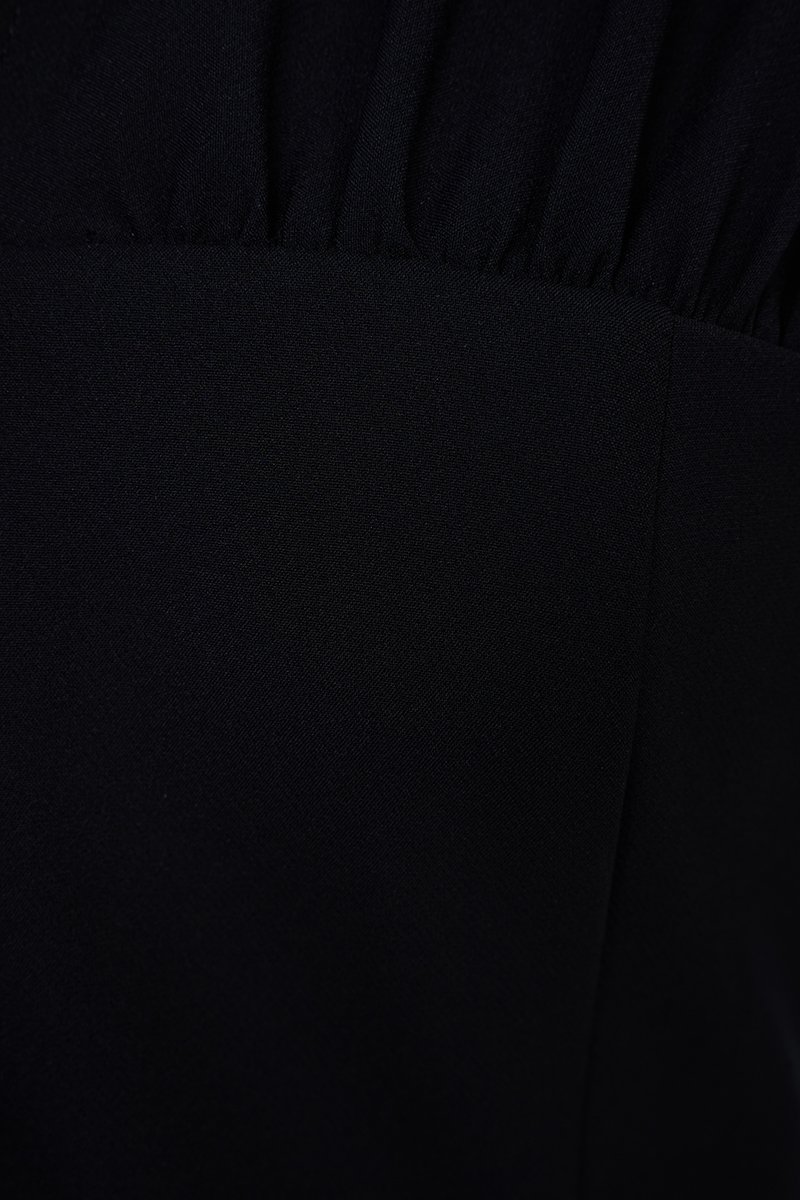 Eirisse Mini Shirtdress in Classic Black