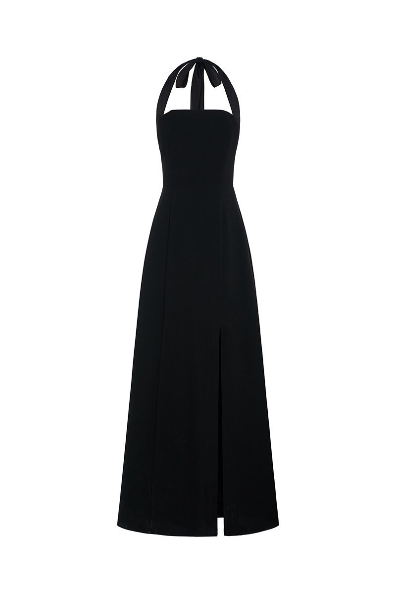 Liv Halter Maxi Dress in Classic Black