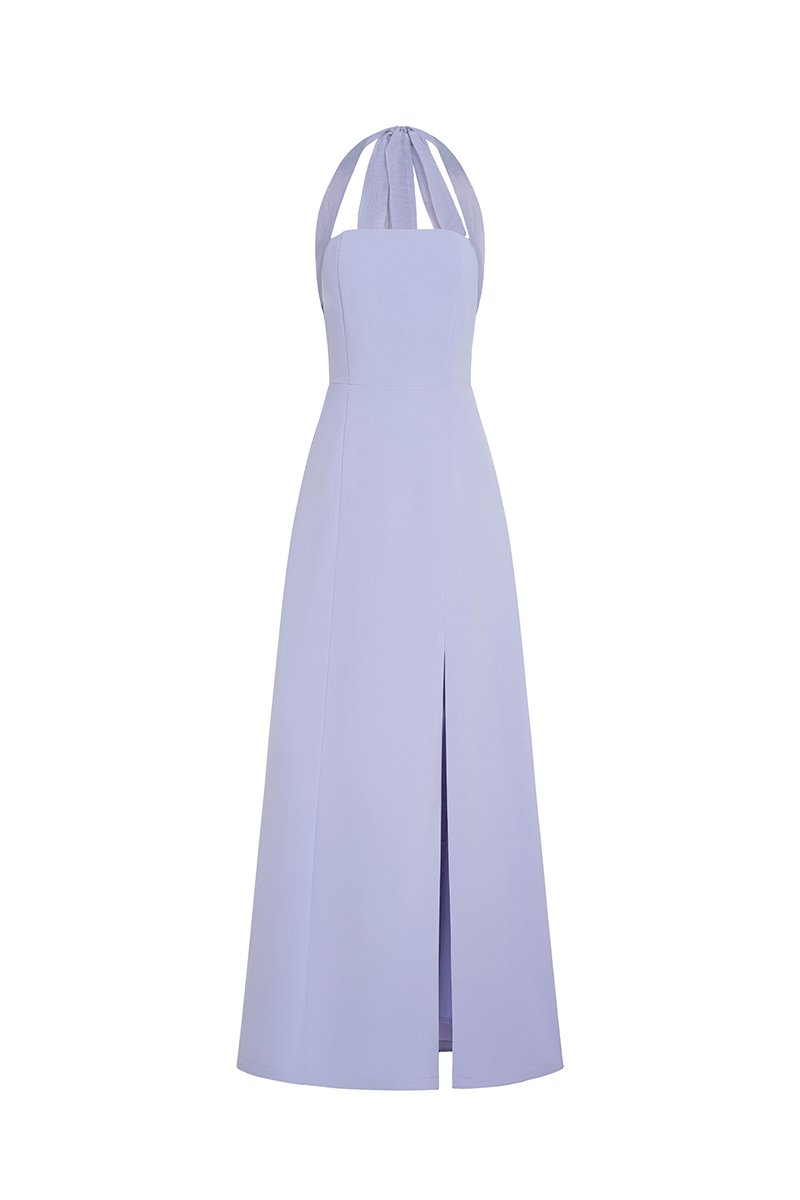 Liv Halter Maxi Dress in Periwinkle Blue
