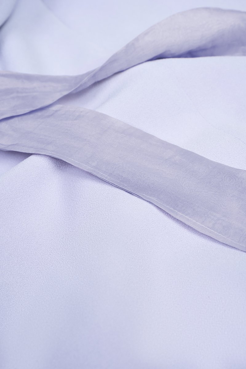 Liv Halter Maxi Dress in Periwinkle Blue