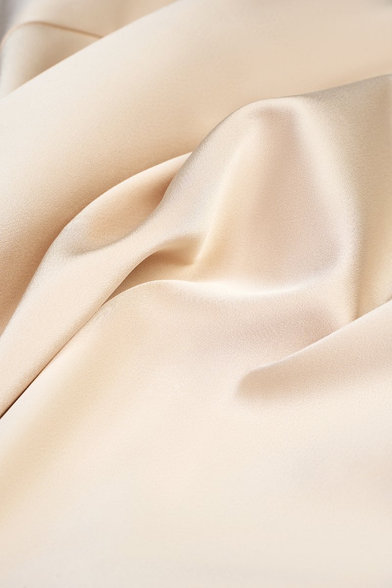 Lumira Midi Skirt in Peach Champagne