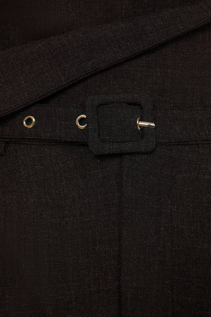 Parker 2-Way High Waist Pants in Charcoal Marl