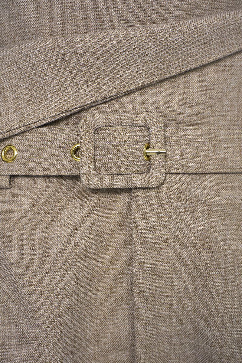 Parker 2-Way High Waist Pants in Light Mocha