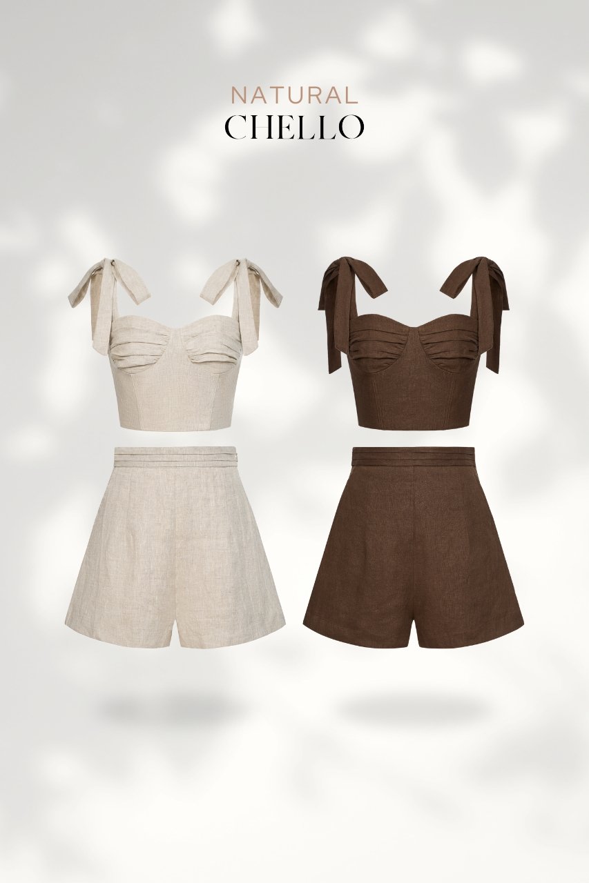 Evita Top & Shorts Set