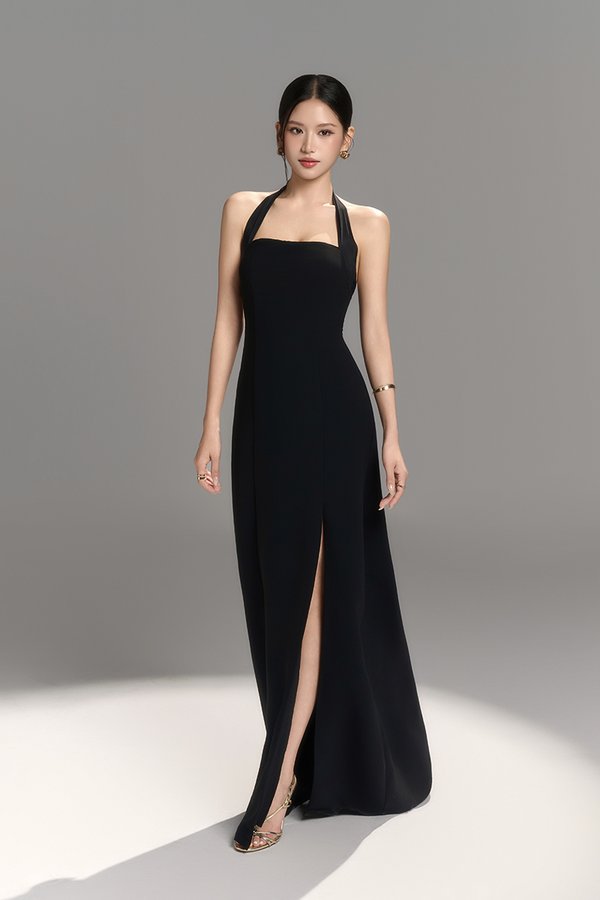 Liv Halter Maxi Dress in Classic Black