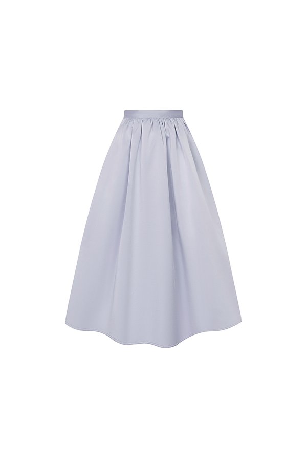 Lumira Midi Skirt in Icy Blue