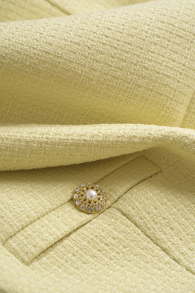 Leonor High Waist Shorts in Limonelle