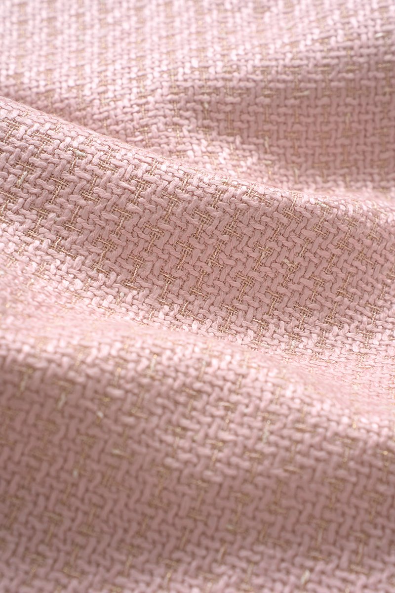 Nolyn High Waist Straight Pants in Crepe Pink