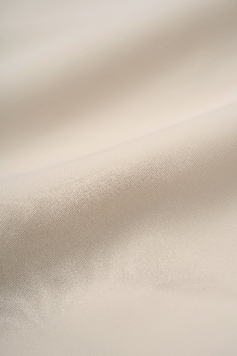 Capucine Padded Neck Sash Mini Dress in Cream