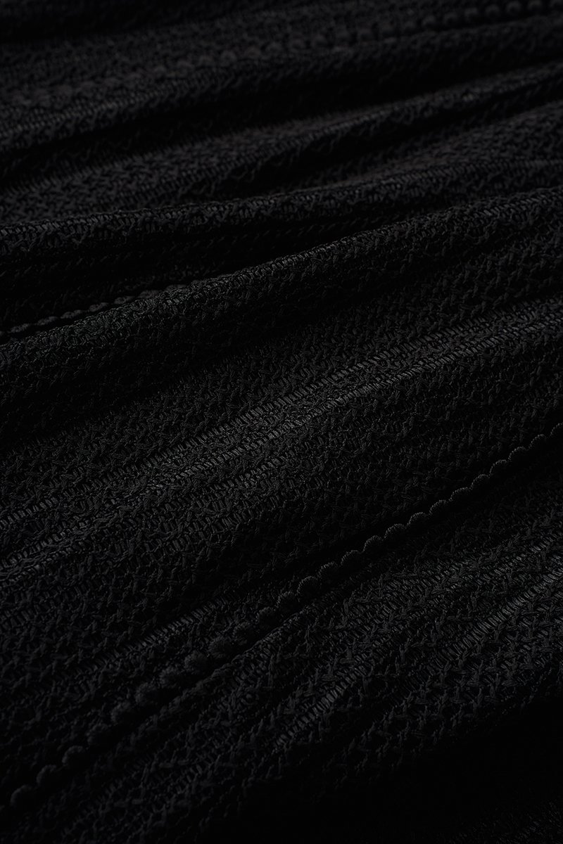 Thea Gusset Maxi Dress in Classic Black