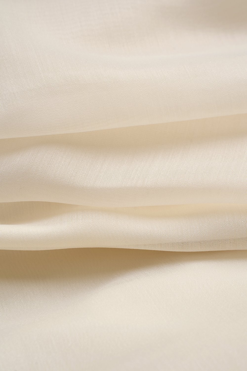 Astra Padded Straight Neckline Contrast Maxi Dress in Crem&eacute;