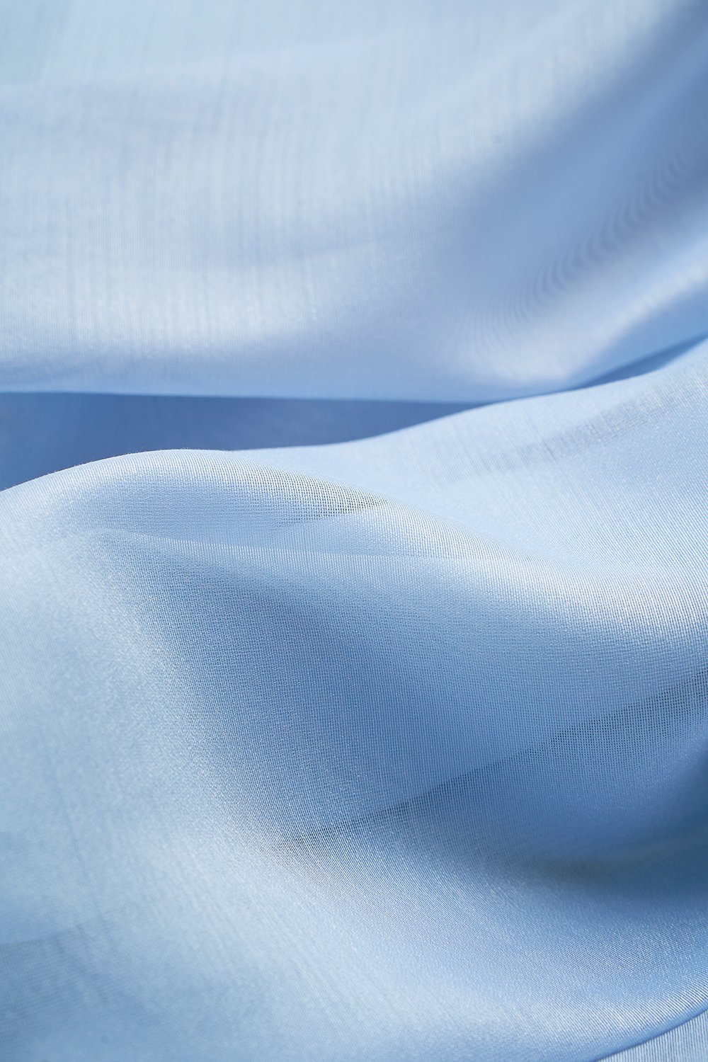 Astra Padded Straight Neckline Contrast Maxi Dress in Frost Blue