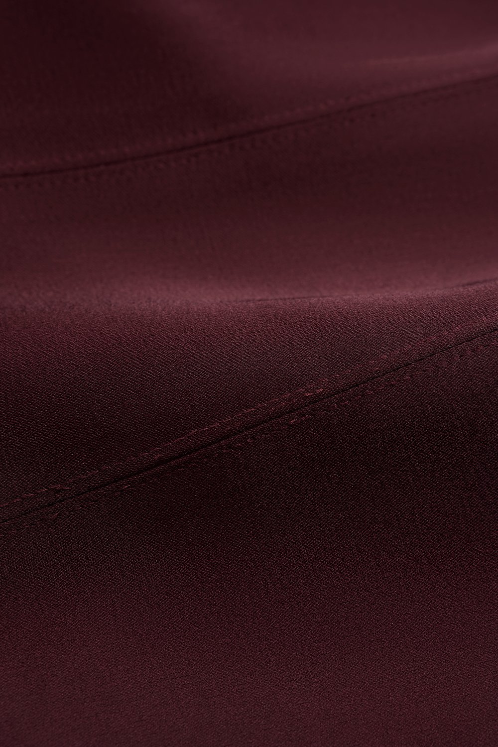 Seraphine Padded Tube Mini Dress in Pinot Noir