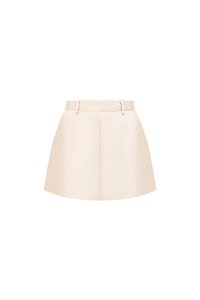 Andr&eacute;e Sateen Mini Skort in Champagne