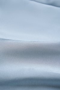 Aviva Sateen Pleated High Waist Shorts in Pastel Blue