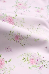 Everlee Padded Movement Maxi Mermaid Dress in Lilac Blooming Bunches