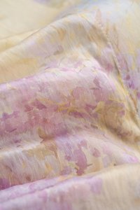 Fiona Removable Ribbon Straps Bustier Mini Dress in Sunny Aurafleur