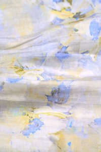 Nettie Pintuck High Waist Shorts in Dreaming Blue Blooms