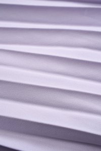 No&eacute;mie Padded Chiffon Ribbon Straps Pleated Jumpsuit in French Lilac