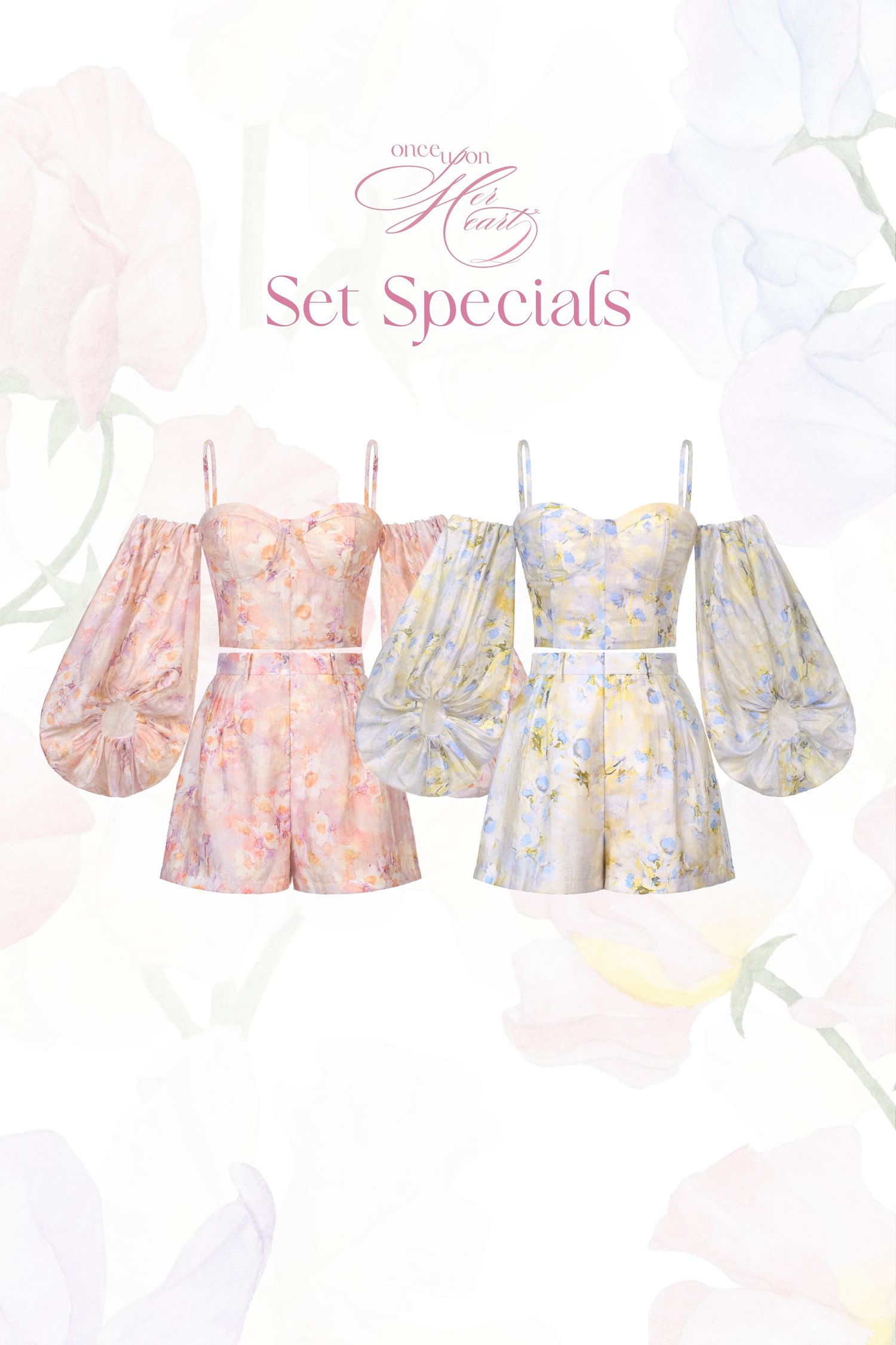 Nettie Top & Shorts Set