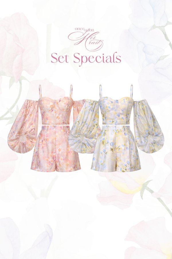 Nettie Top & Shorts Set