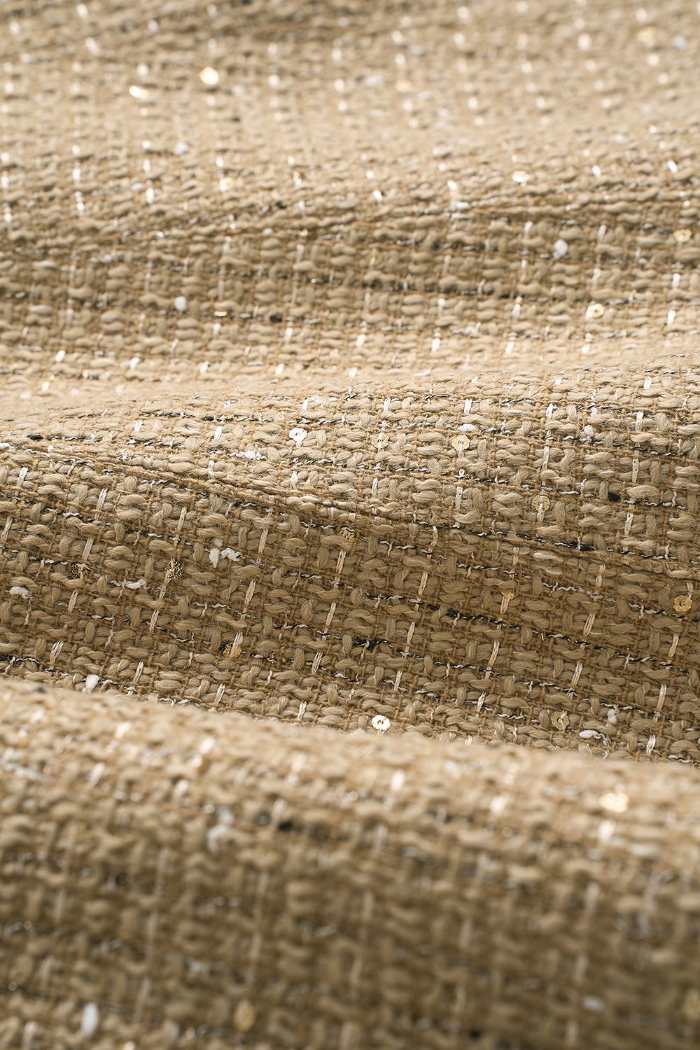 Vera Padded Flare Mini Dress in Macchiato