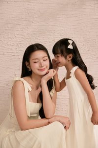 Beth High Waist Pintuck Midi Skirt in Buttercream