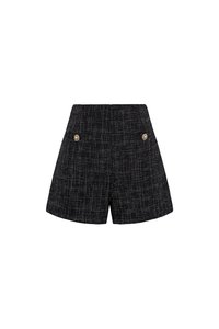 Leonor High Waist Shorts in Black