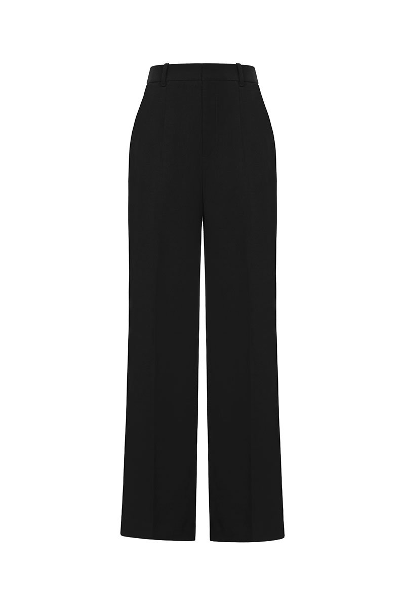 Laken Straight Pants in Classic Black