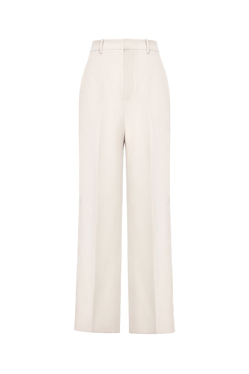 Laken Straight Pants in Ivory