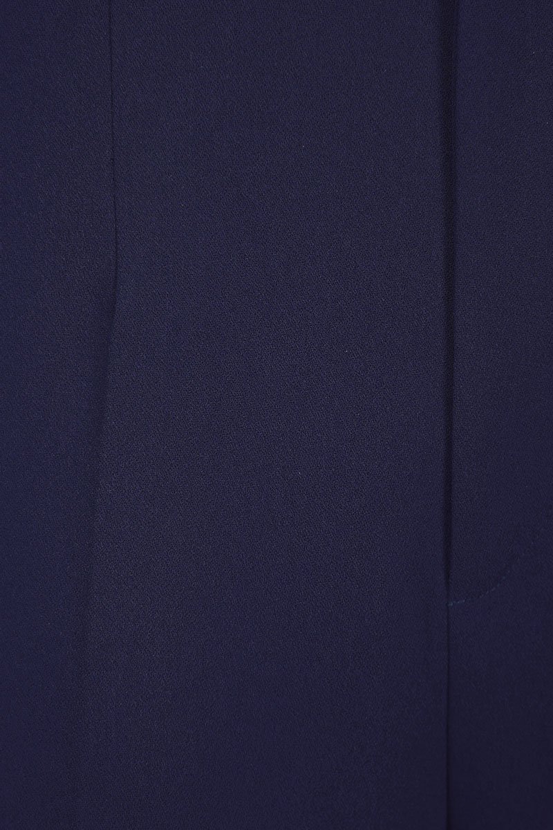 Laken Straight Pants in Navy Blue