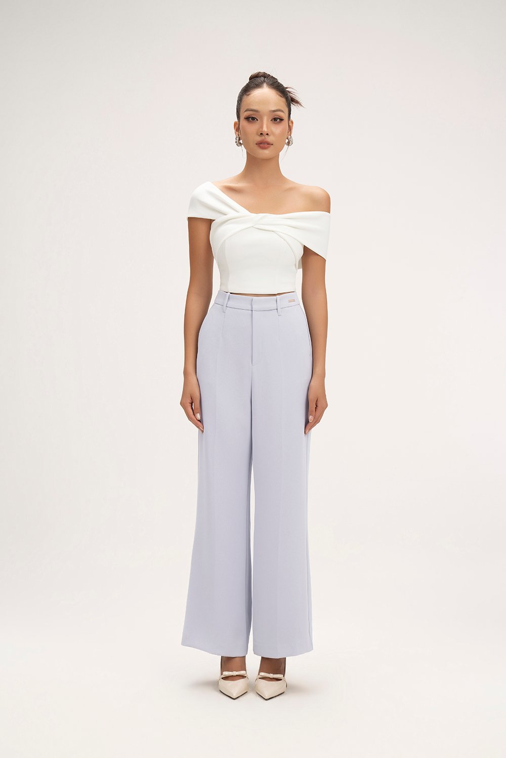 Laken Straight Pants in Lilac Haze