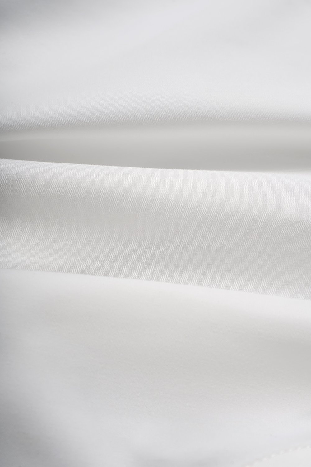 Lylith Crossover Pleated Shirt in Iconic White