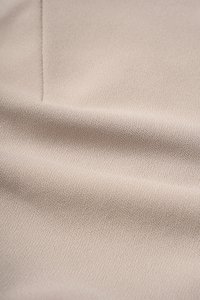 Clea Spaghetti Padded Crop Top in Stone