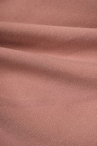 Edna Asymmetrical Ruched Pencil Skirt in Dusty Rose