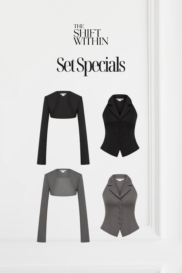 Antoinette Vest Top & Bolero