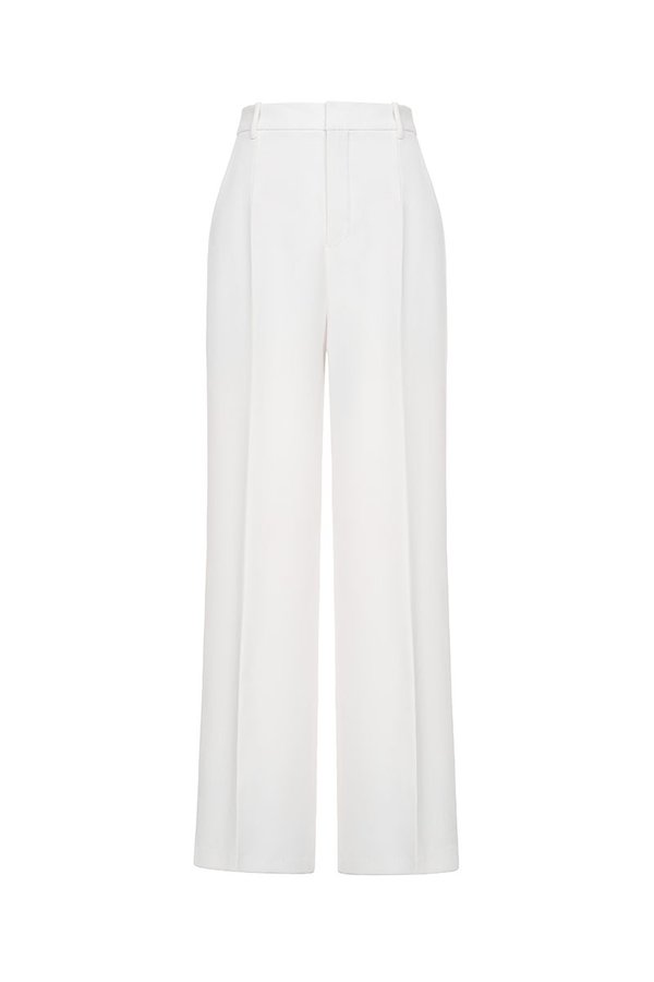 Laken Straight Pants in Iconic White