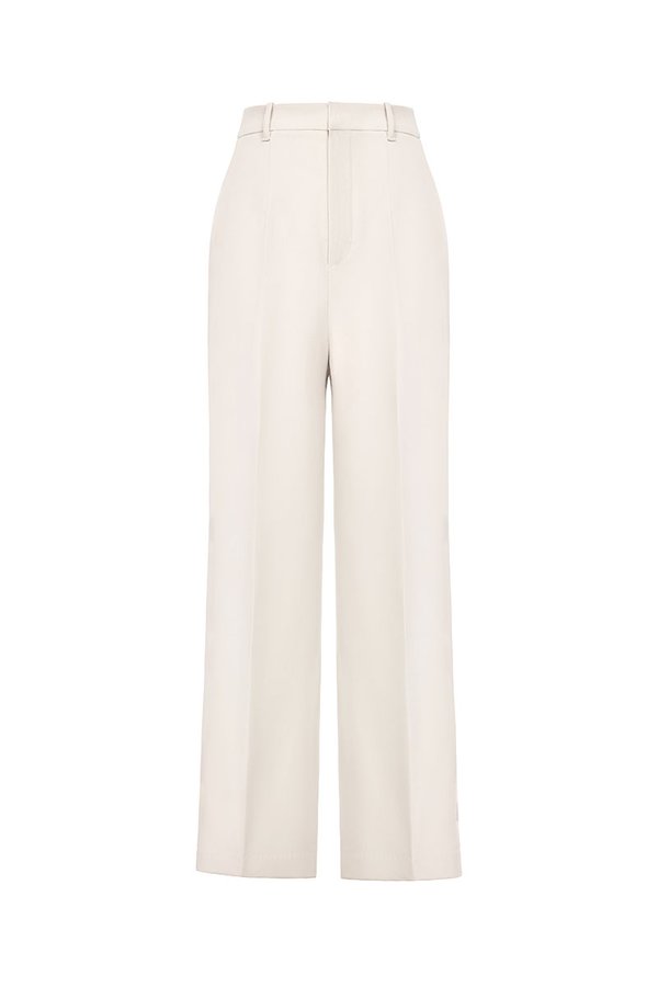 Laken Straight Pants in Ivory