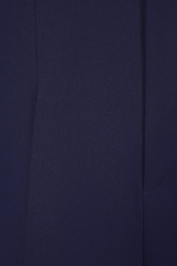 Laken Straight Pants in Navy Blue