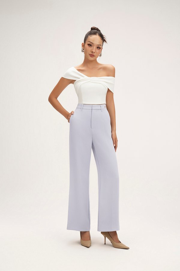 Laken Straight Pants in Lilac Haze