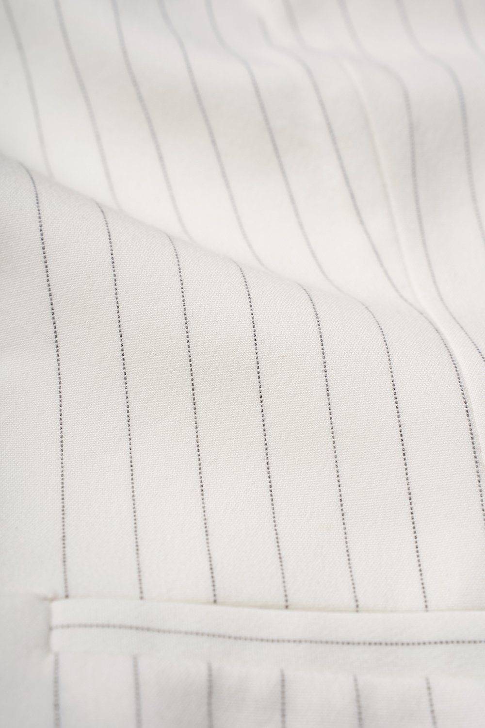 Victoria Pinstripe Vest Top in Iconic White Pinstripe