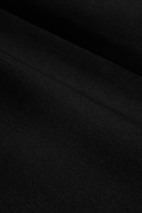 Ellin V-Neck Mini Dress in Classic Black