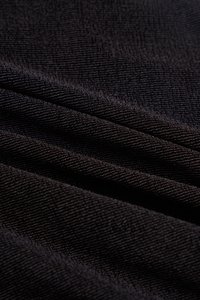 Emory Drape Cap Sleeves Top in Classic Black