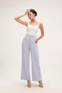Sienne Padded Square Neck Regular Top in Iconic White
