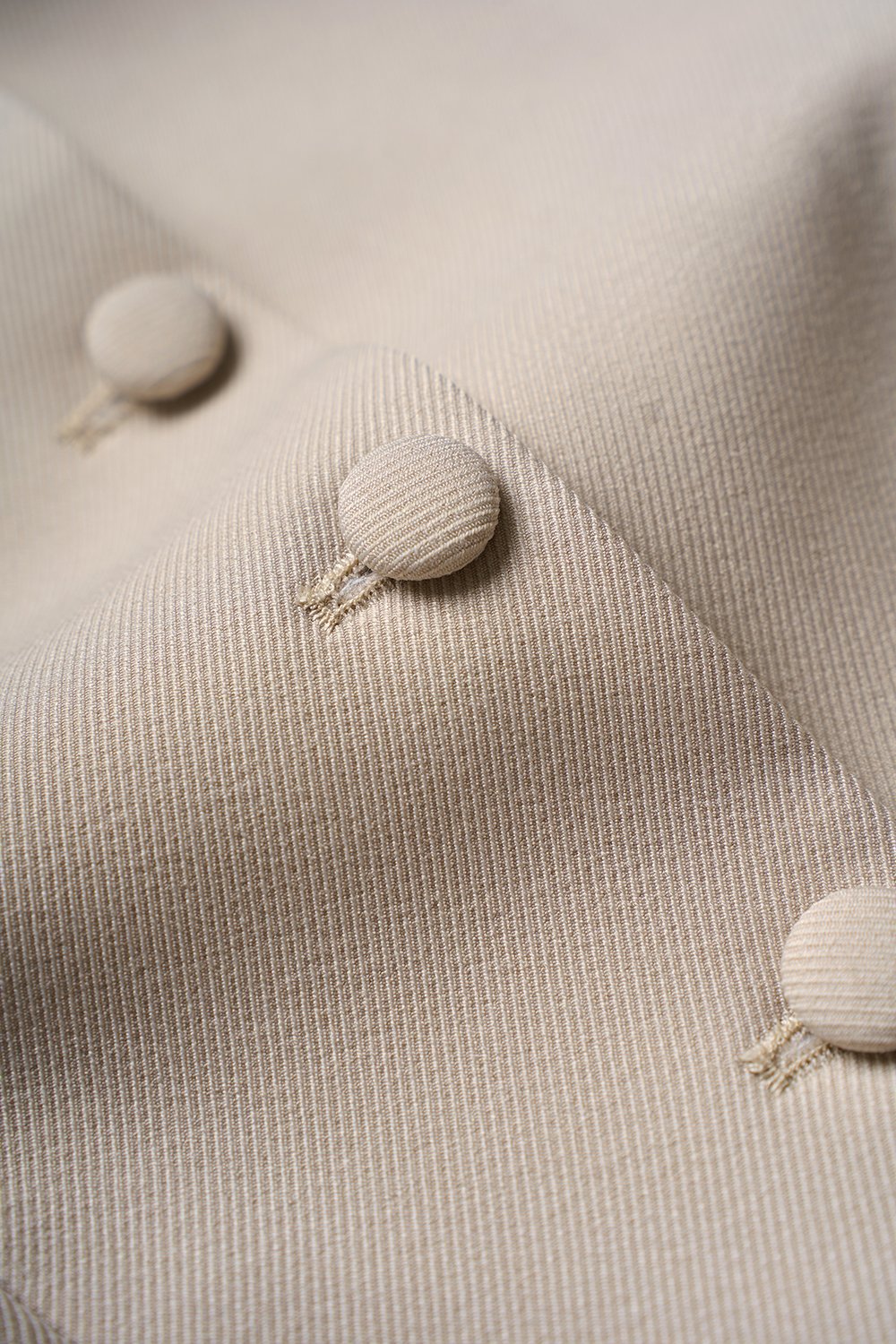 Narissa Tailored Vest Top in Greige Stone
