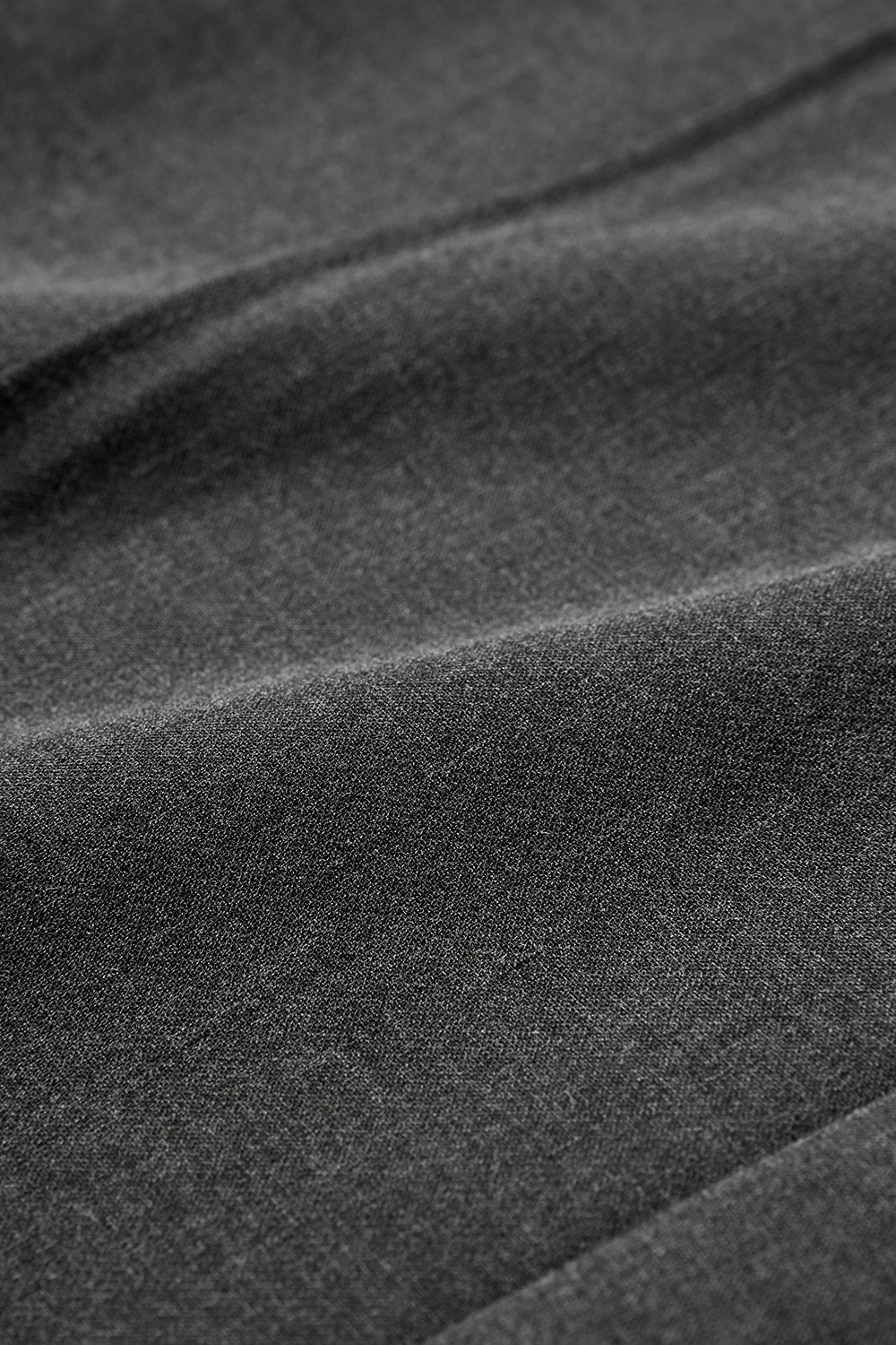 Orianna Pintucked Straight Pants in Bespoke Grey