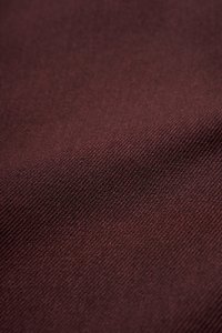 Caleigh V-neck Belted Pencil Dress in Merlot